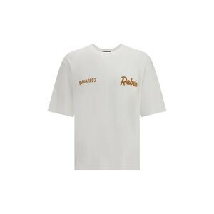 Dsquared² White Cotton Men's T-Shirt